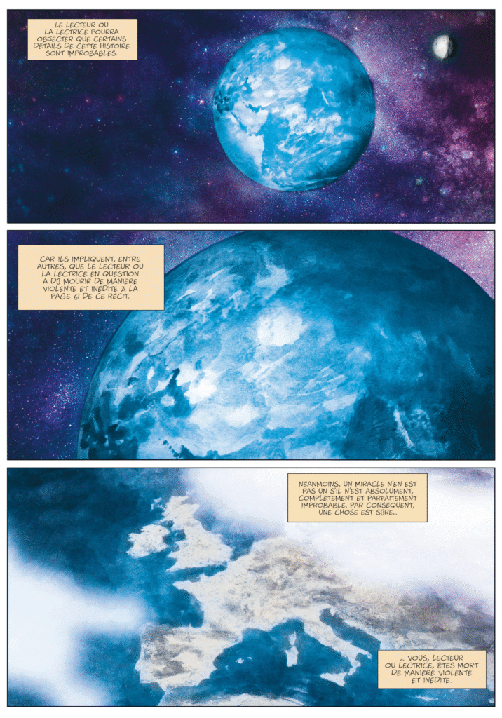 L'homme qui pouvait accomplir des miracles Dargaud planche