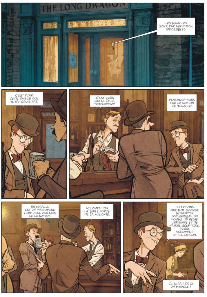 L'homme qui pouvait accomplir des miracles Dargaud planche