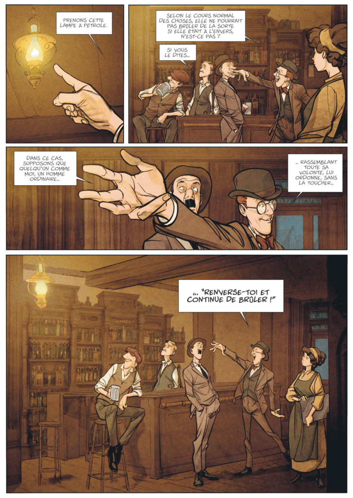 L'homme qui pouvait accomplir des miracles Dargaud planche