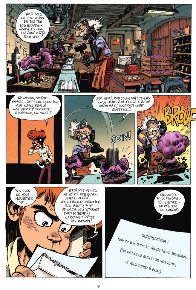 Super Groom tome 3 Dupuis p9