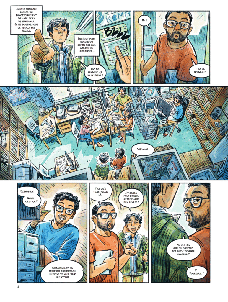 Tokyo Mystery Café tome 2 Dupuis planche
