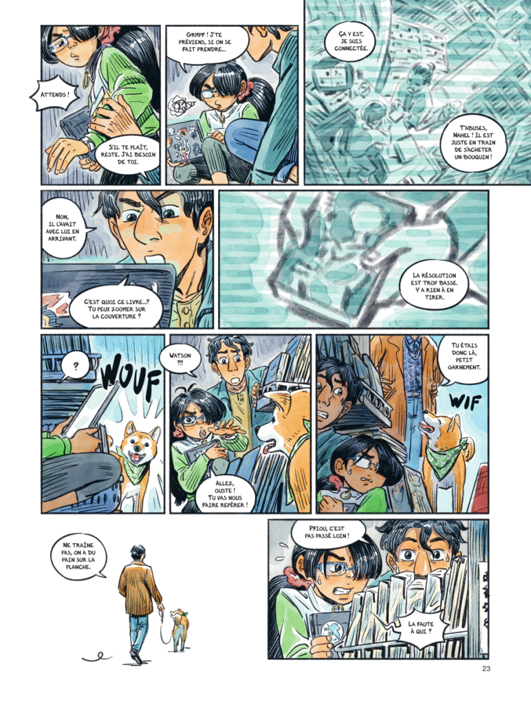 Tokyo Mystery Café tome 2 Dupuis planche