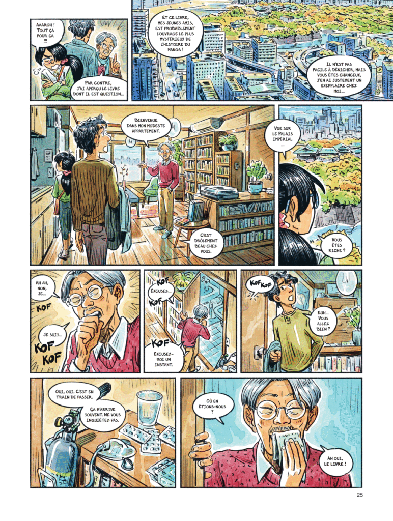 Tokyo Mystery Café tome 2 Dupuis planche