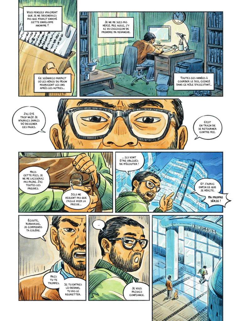 Tokyo Mystery Café tome 2 Dupuis planche