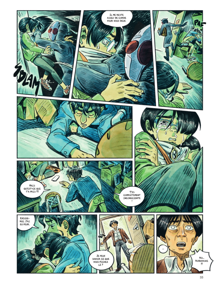 Tokyo Mystery Café tome 2 Dupuis planche