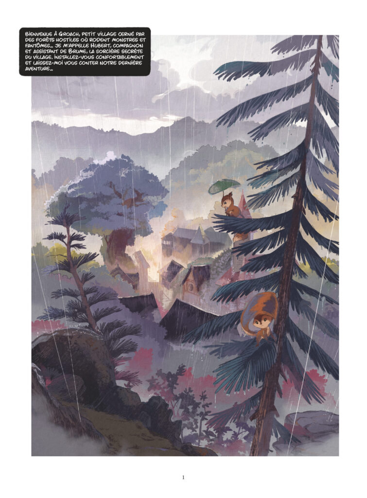Page 1 de Brume - La Nouvelle sorcière