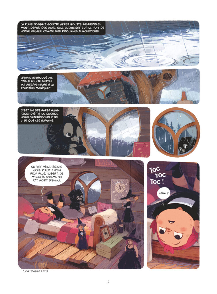 Page 2 de Brume - La Nouvelle sorcière