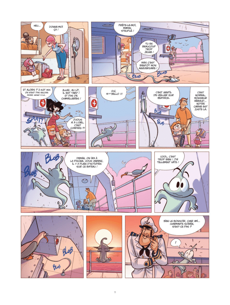 Ernest & Rebecca tome 10 Le Lombard planche 11