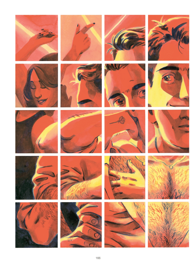 La mise à mort du tétras lyre Glénat planche 266