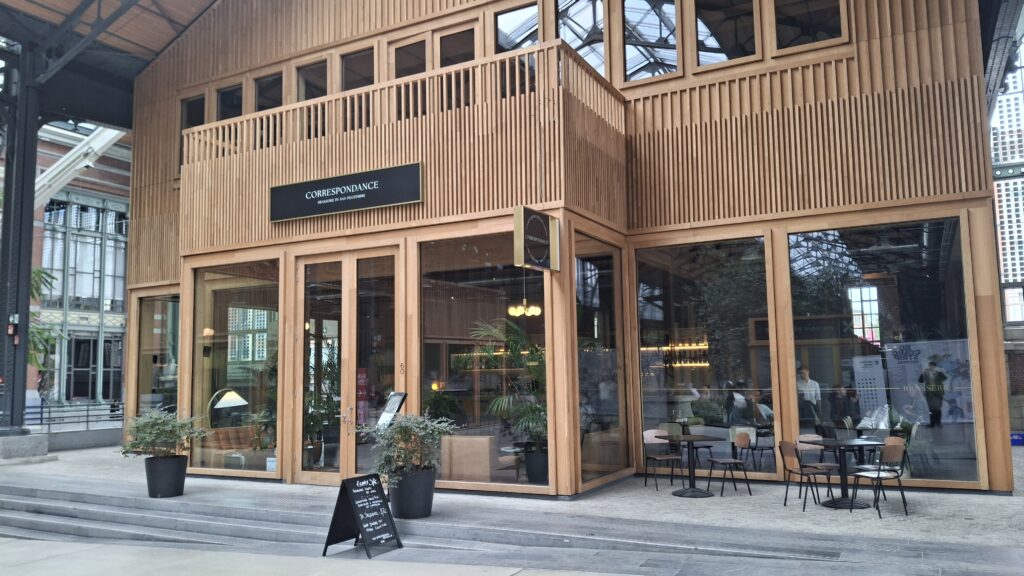 Le restaurant dans lequel s'est déroulé l'interview