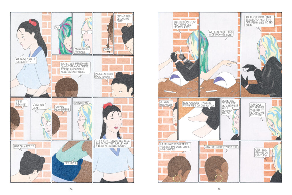 Rouge signal, éditions 2042 planche planches