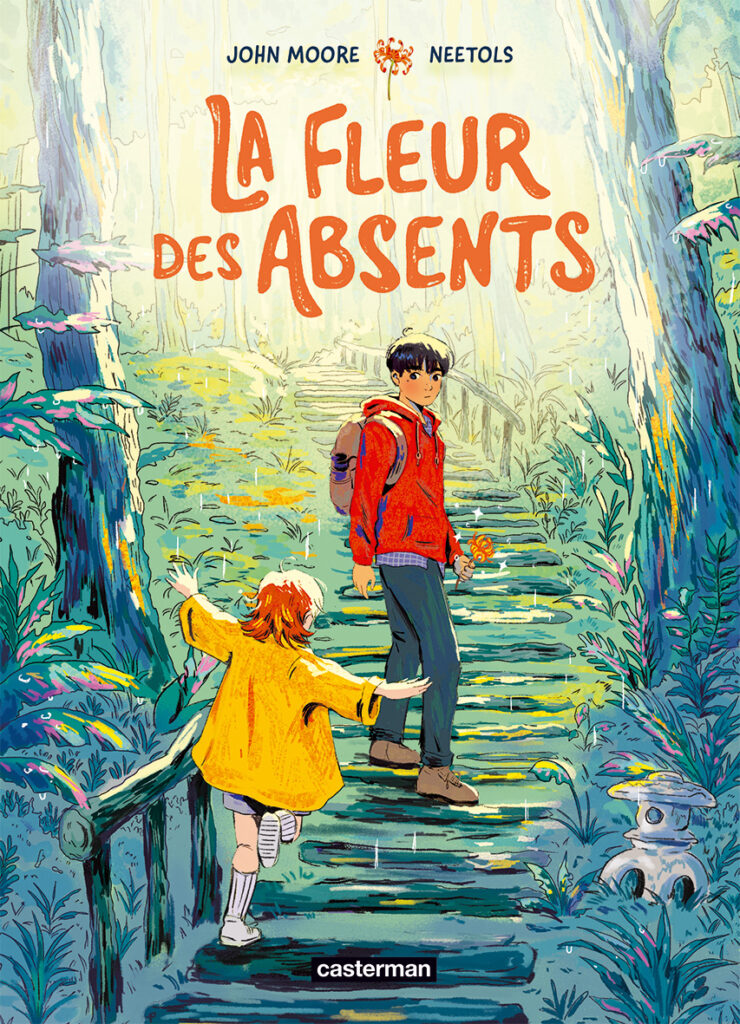 Casterman La fleur des absents 2025 couverture