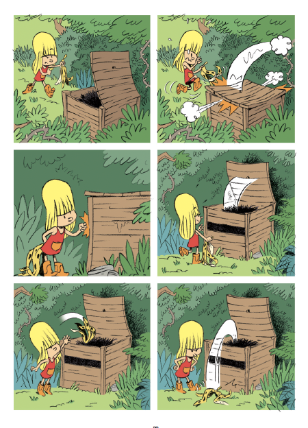 Linette tome 7 Les éditions de la Gouttière planche
