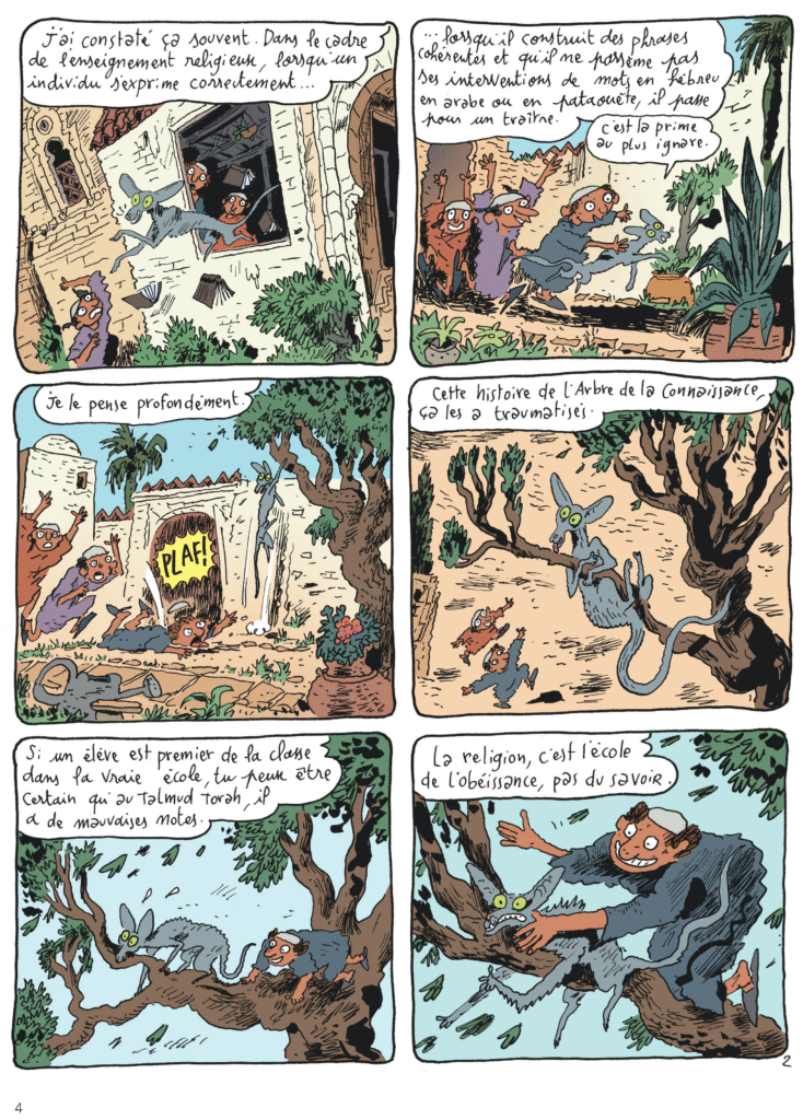 Le chat du rabbin tome 13 Dargaud planche 4