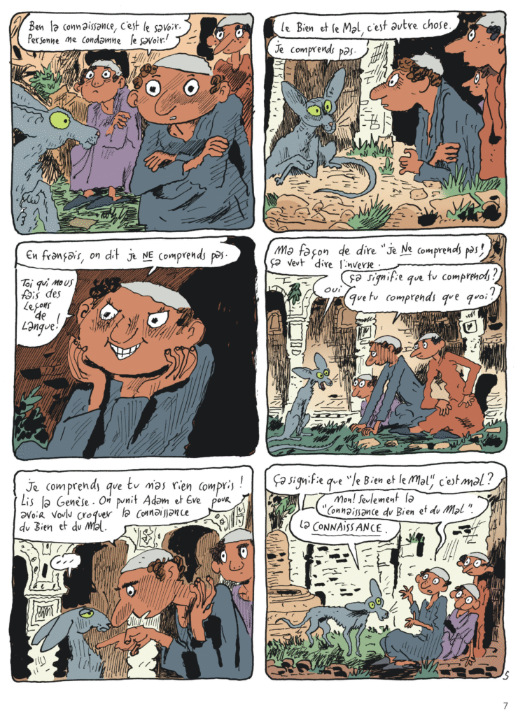 Le chat du rabbin tome 13 Dargaud planche 7