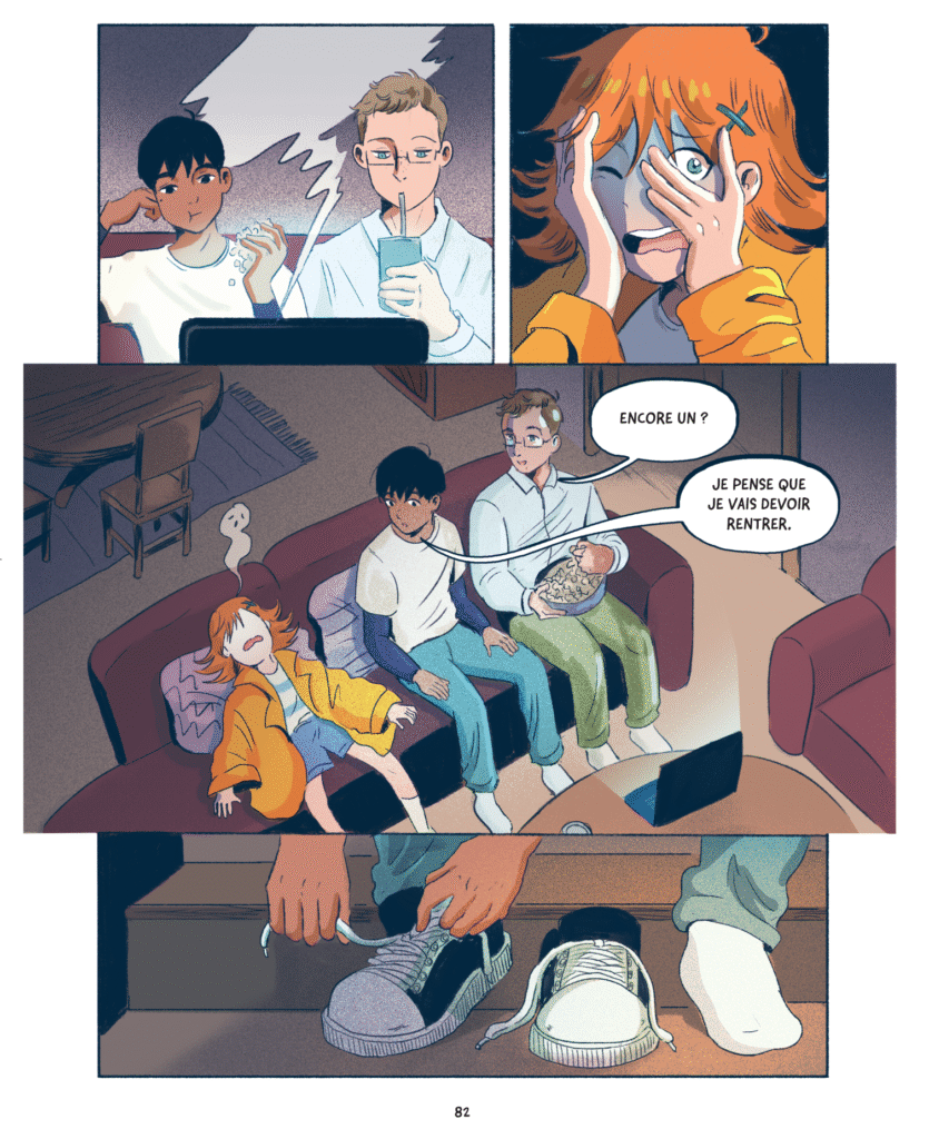 Casterman La fleur des absents 2025 planche 82