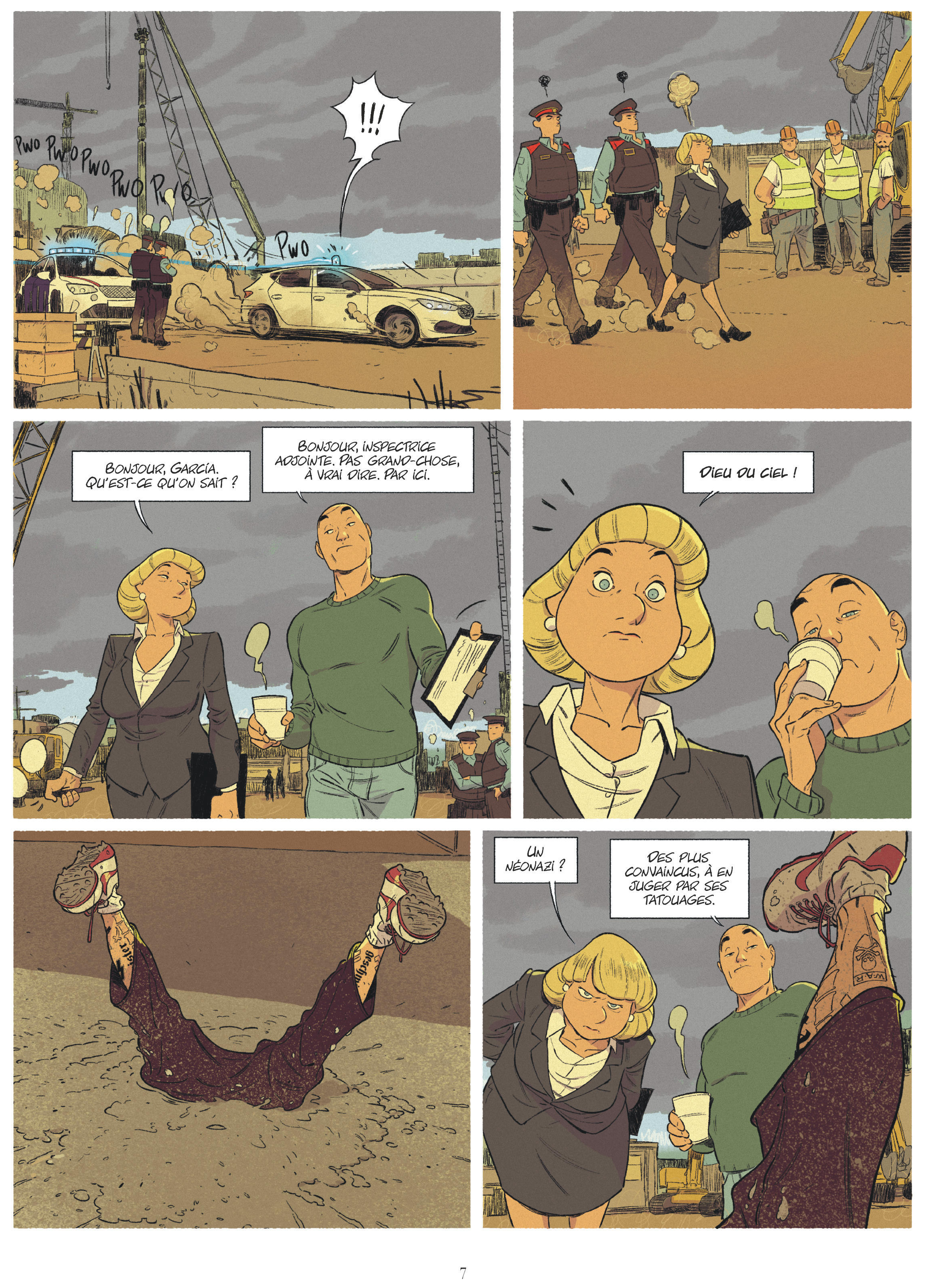 Je suis un ange perdu Dargaud 2025 planche 7