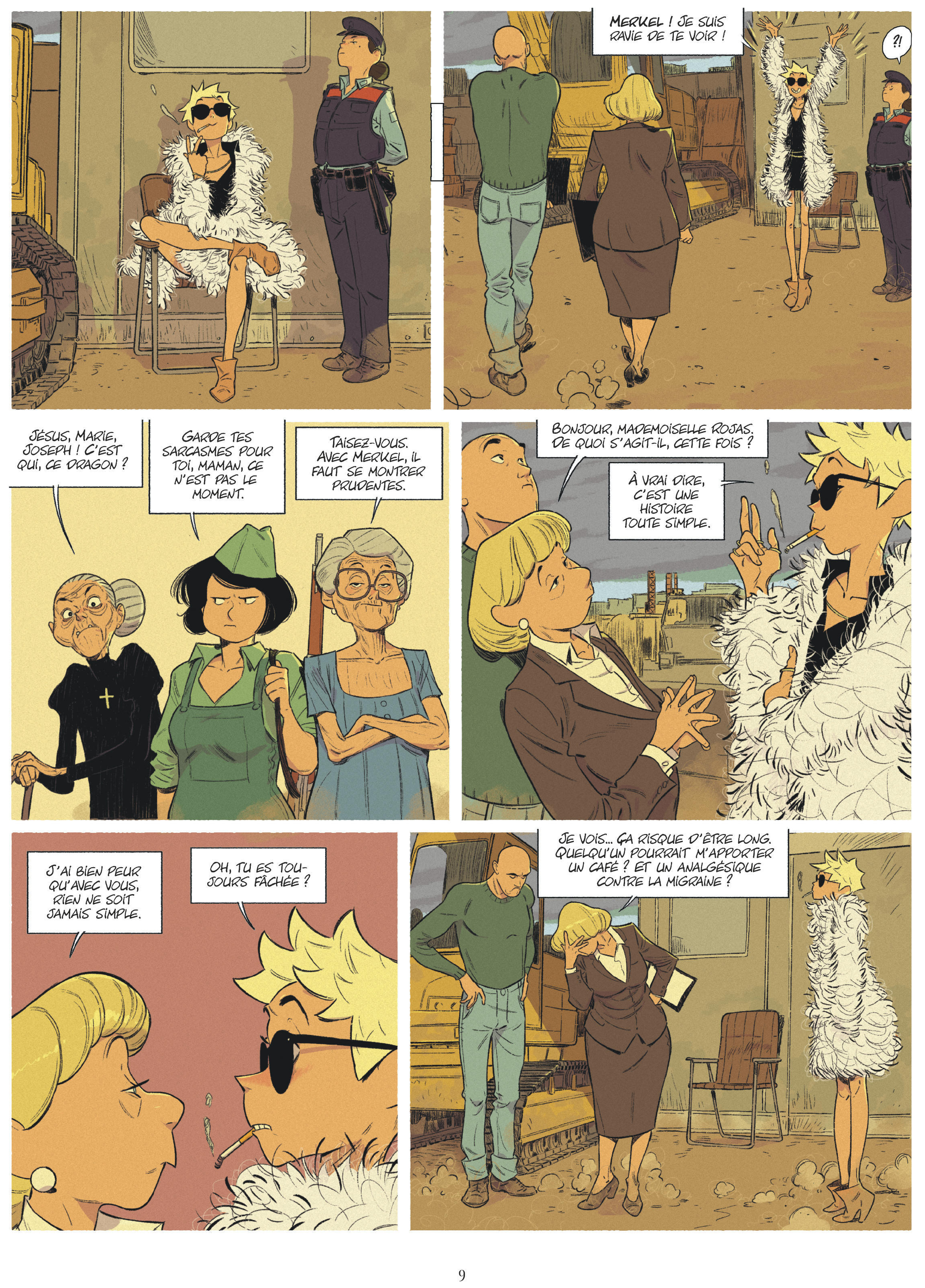 Je suis un ange perdu Dargaud 2025 planche 9