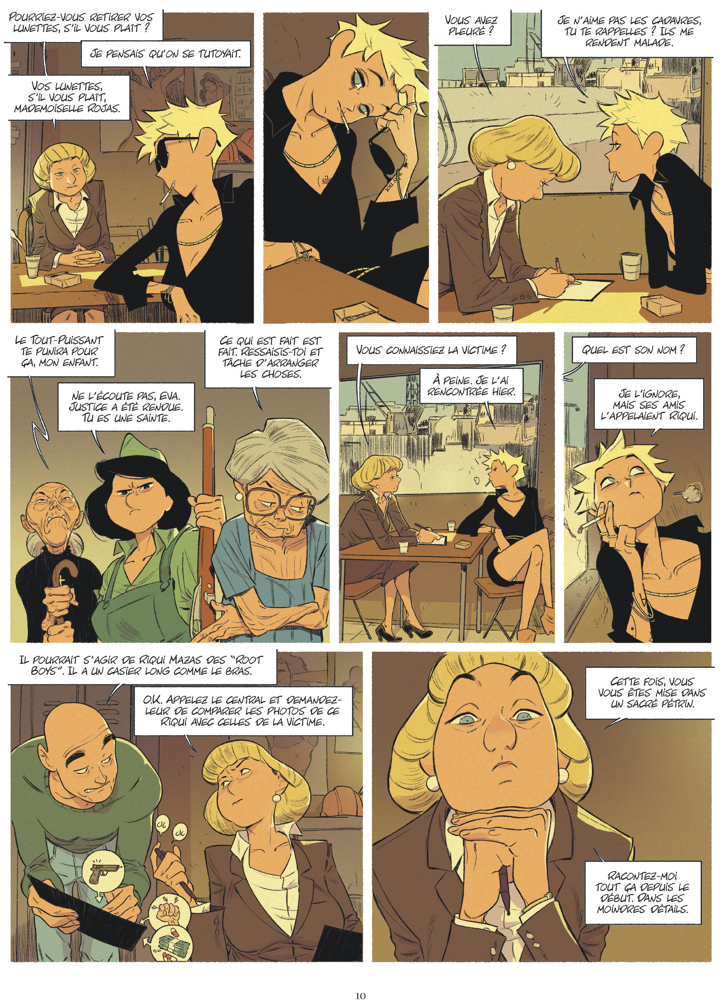 Je suis un ange perdu Dargaud 2025 planche 10