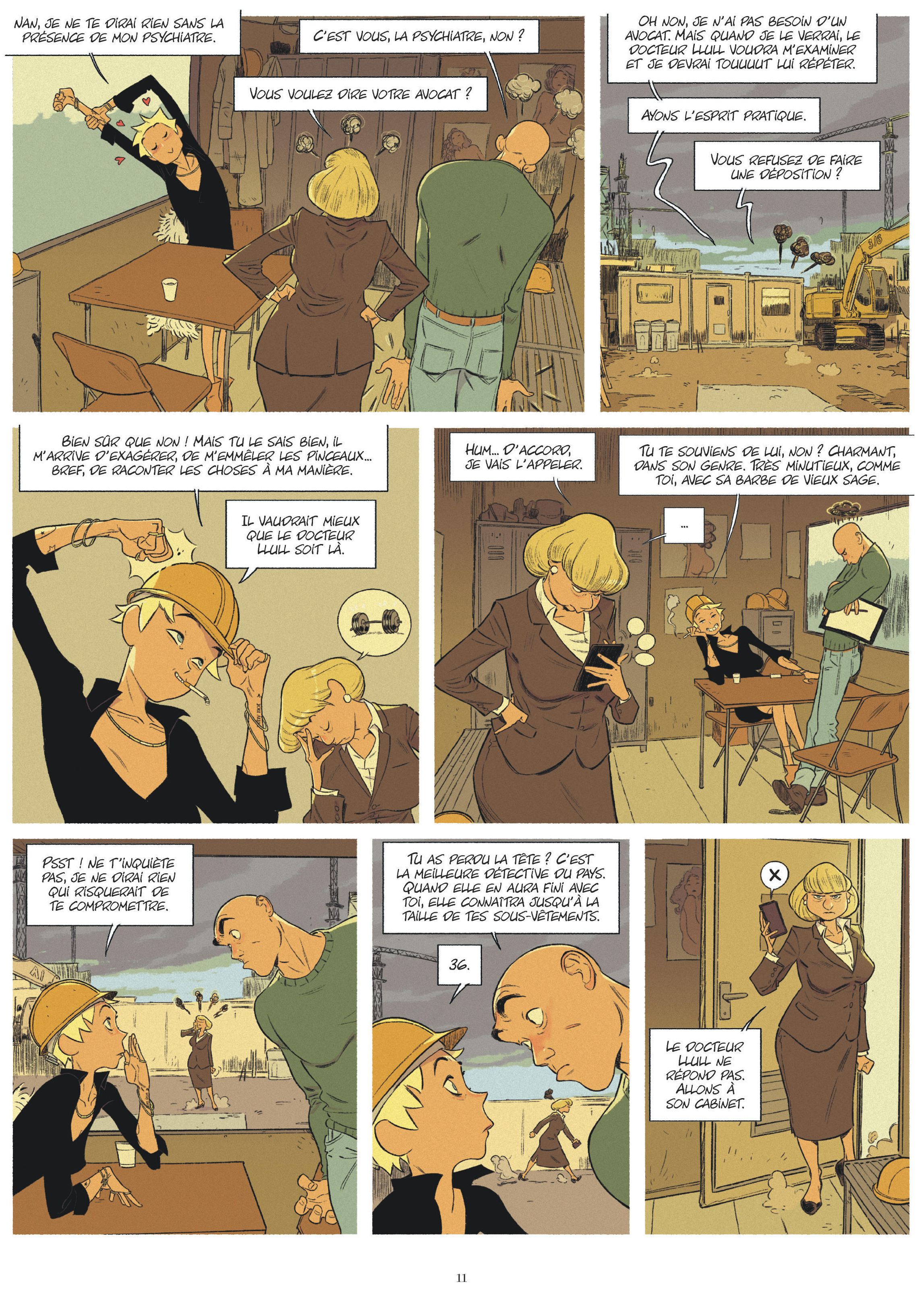 Je suis un ange perdu Dargaud 2025 planche 11