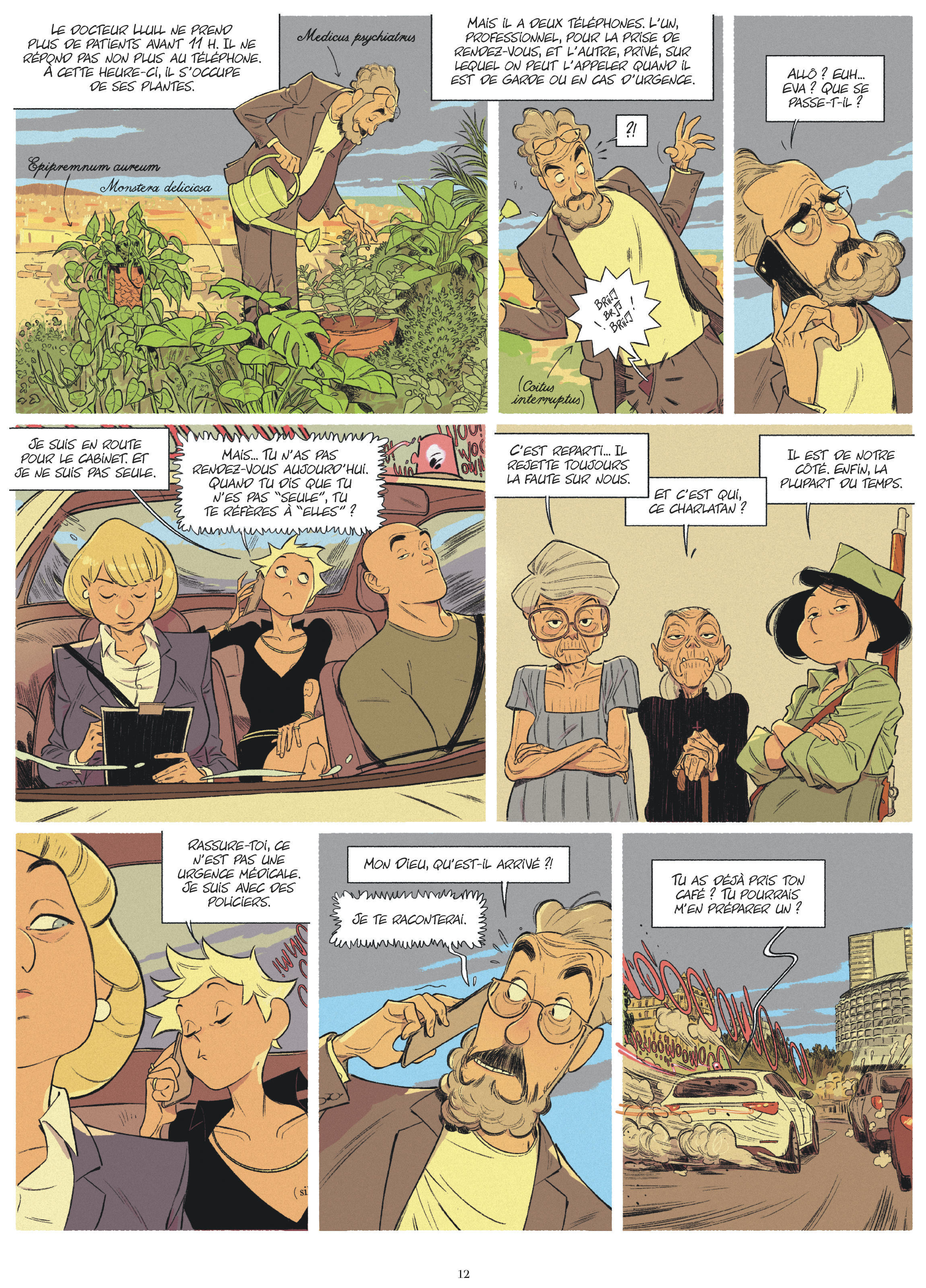 Je suis un ange perdu Dargaud 2025 planche 12