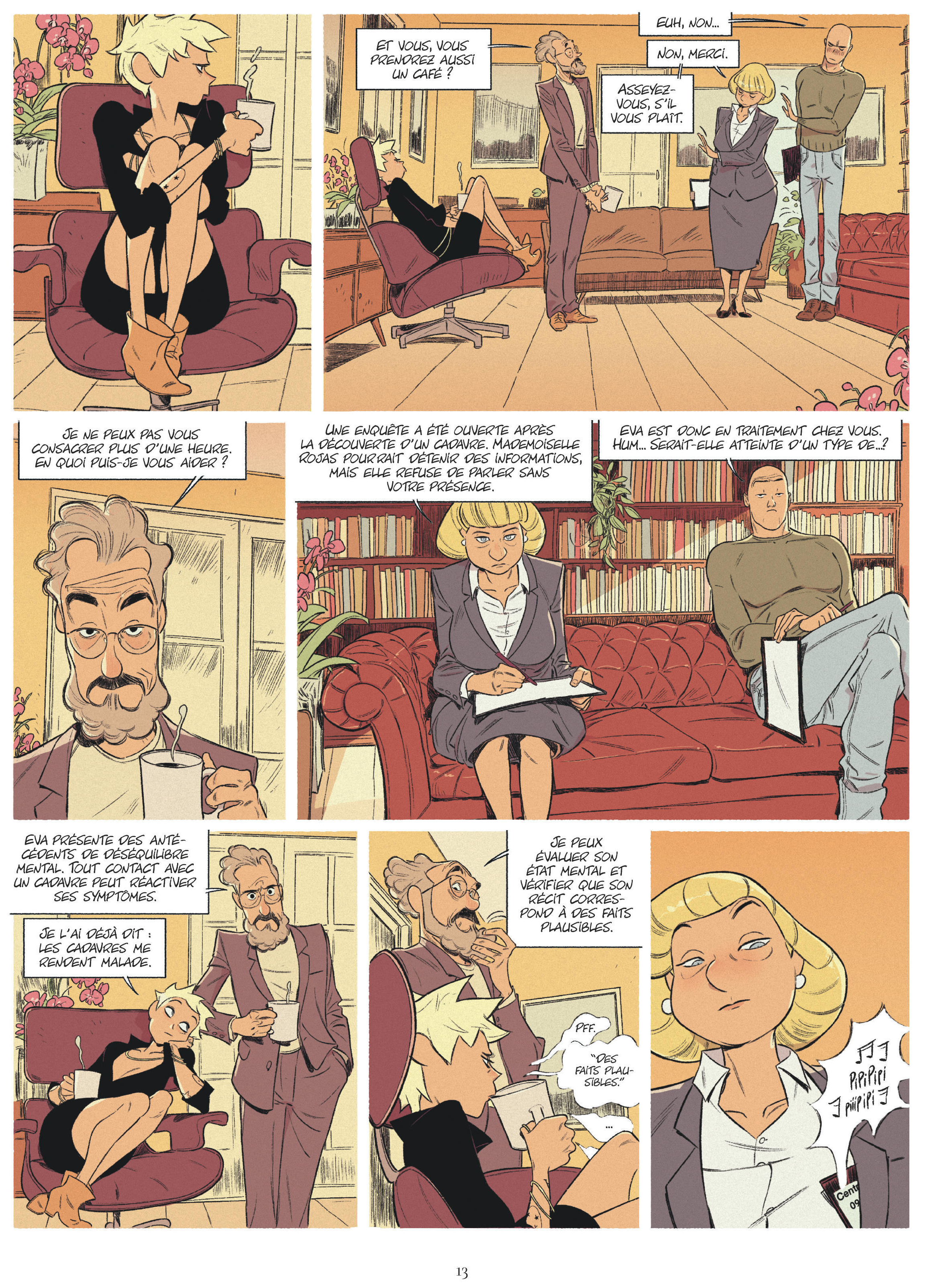 Je suis un ange perdu Dargaud 2025 planche 13