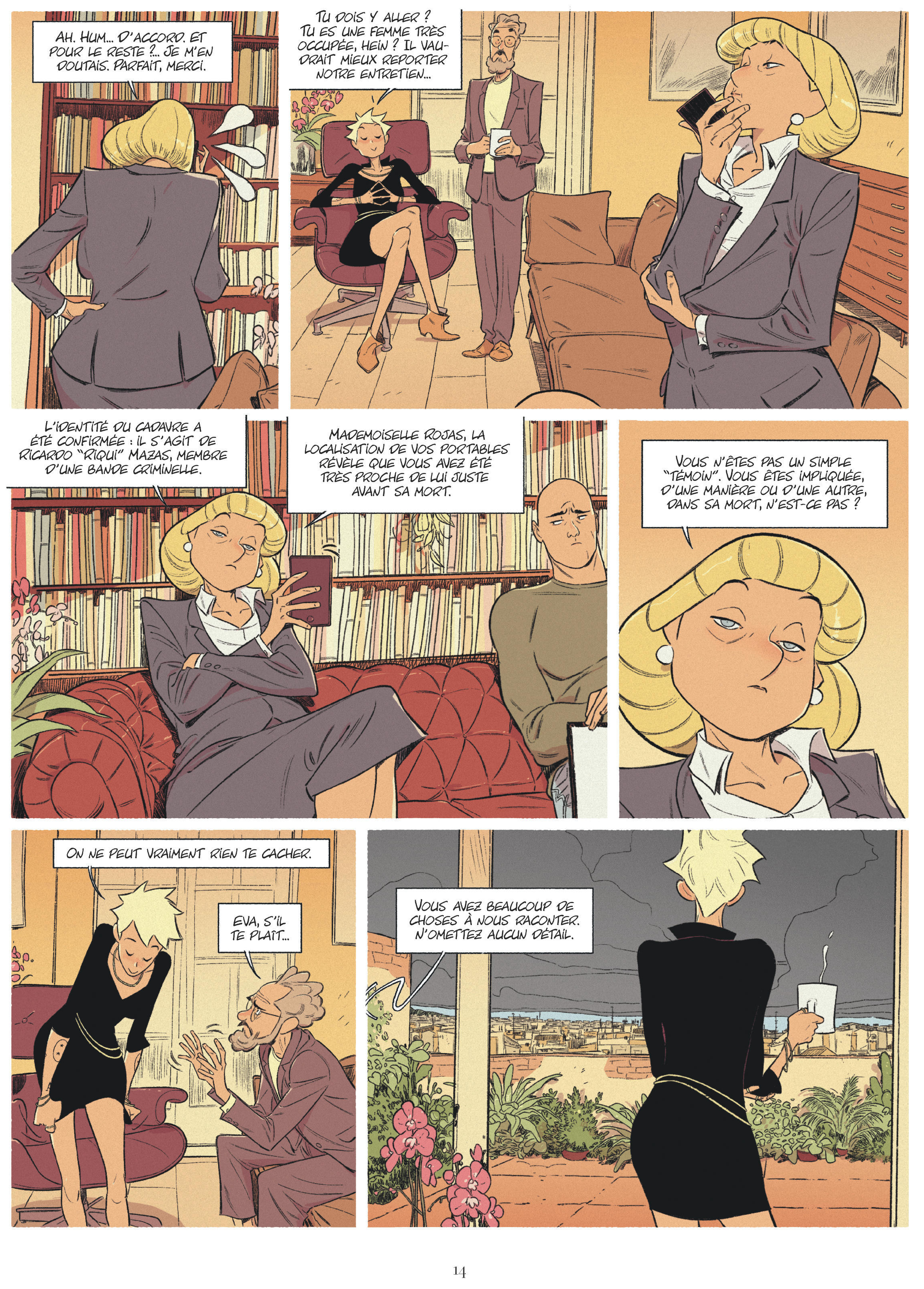 Je suis un ange perdu Dargaud 2025 planche 14