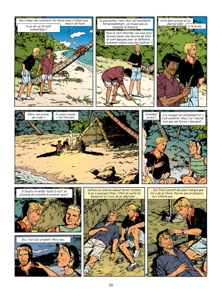 Lefranc tome 36 Casterman planche 20