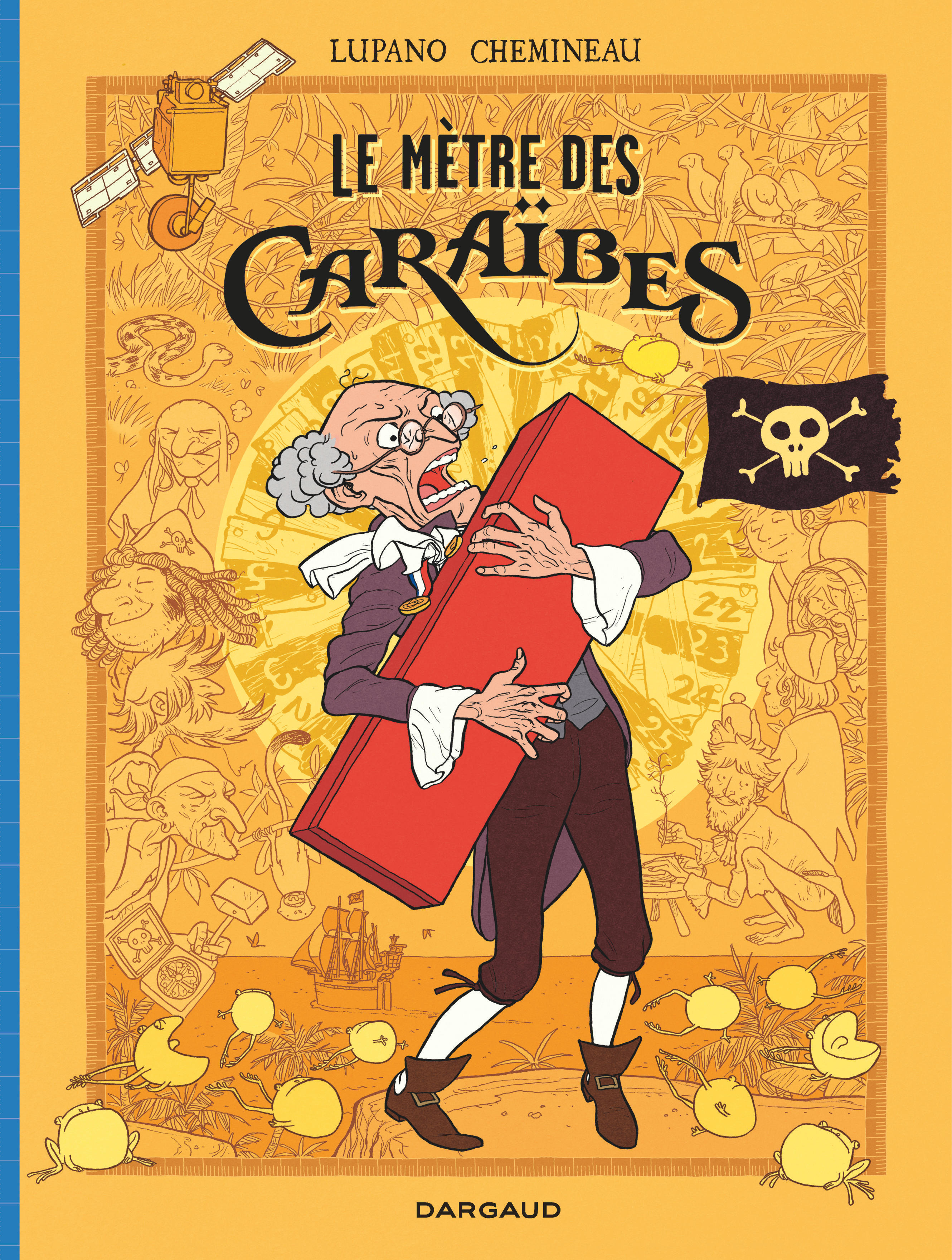 Le Mètre des Caraïbes Dargaud couverture