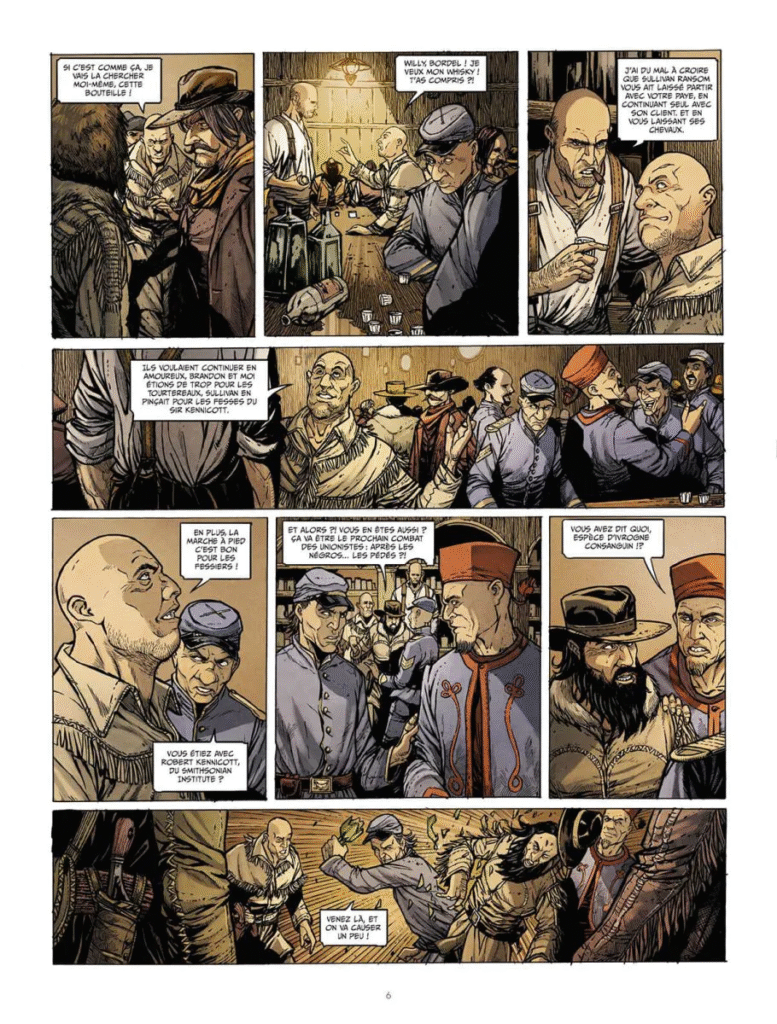 Nephilims tome 3 Le Lombard planche 6