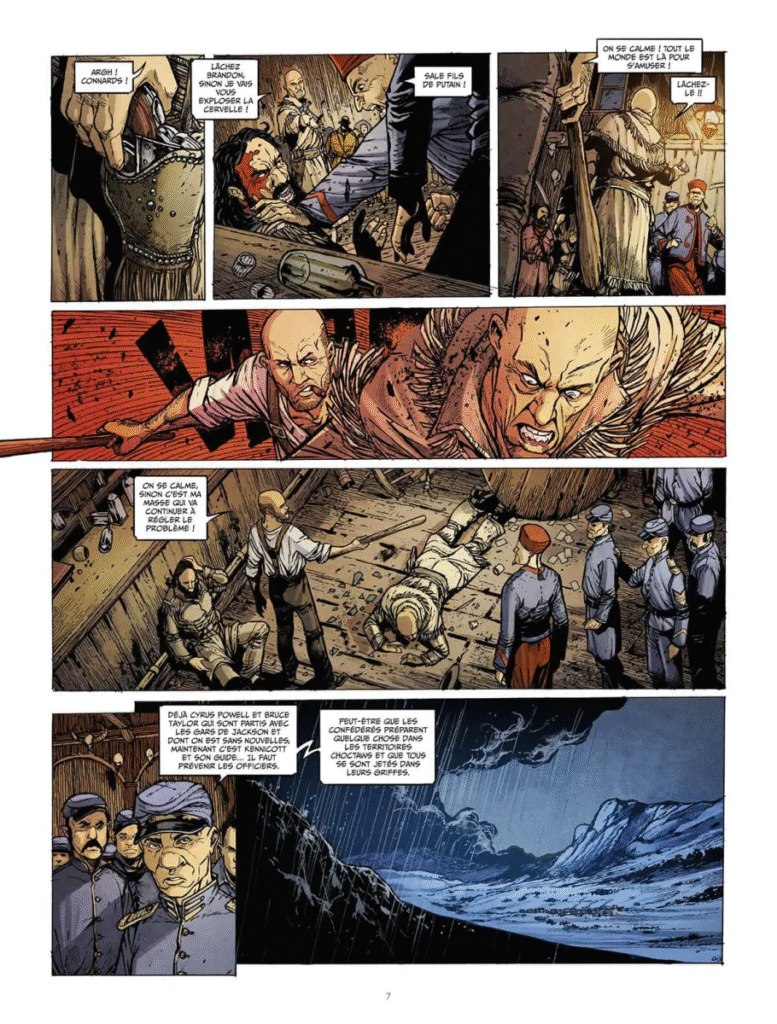 Nephilims tome 3 Le Lombard planche 7
