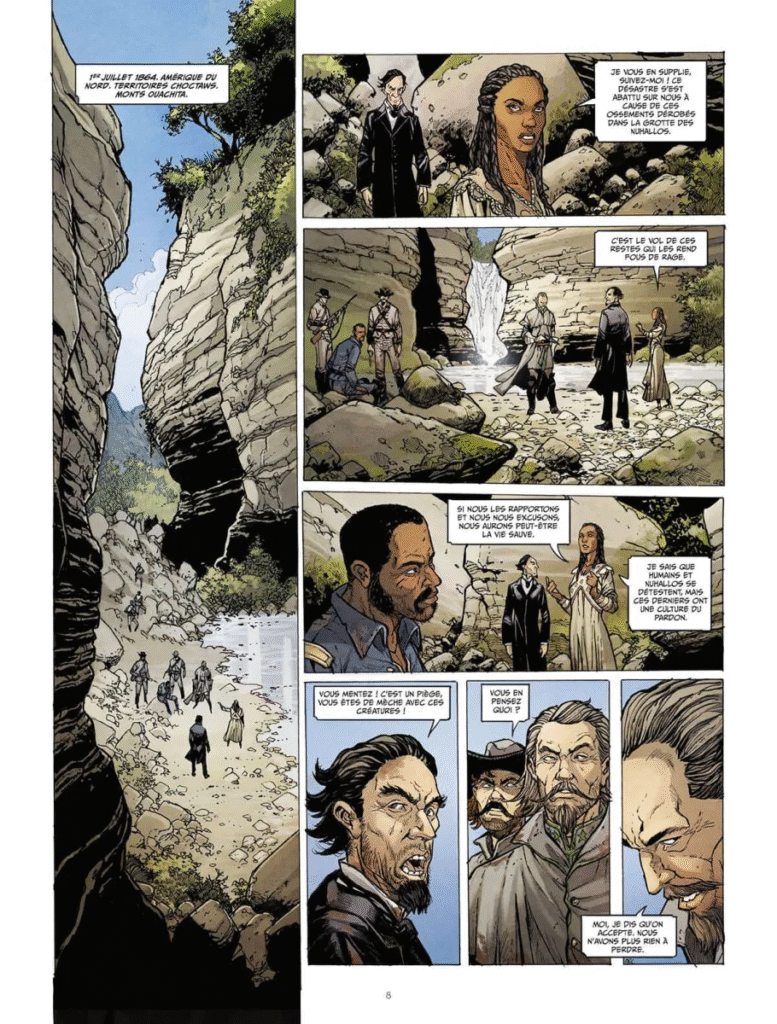 Nephilims tome 3 Le Lombard planche 8