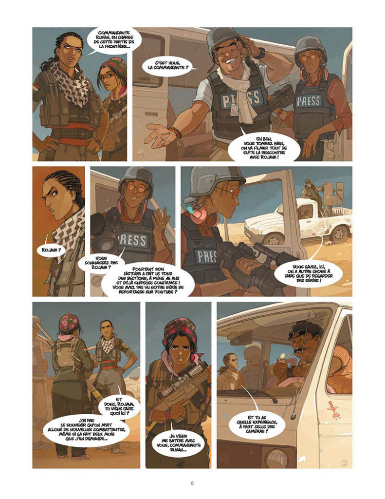 Rojava tome 1/2 Grand Angle planche 6