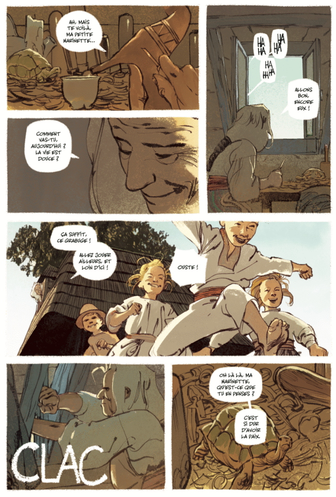 Le secret de Présentine Ramondore Noctambule planche