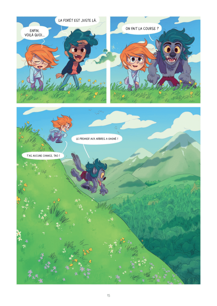 Tao et ses monstres tome 1 Le Lombard planche 15
