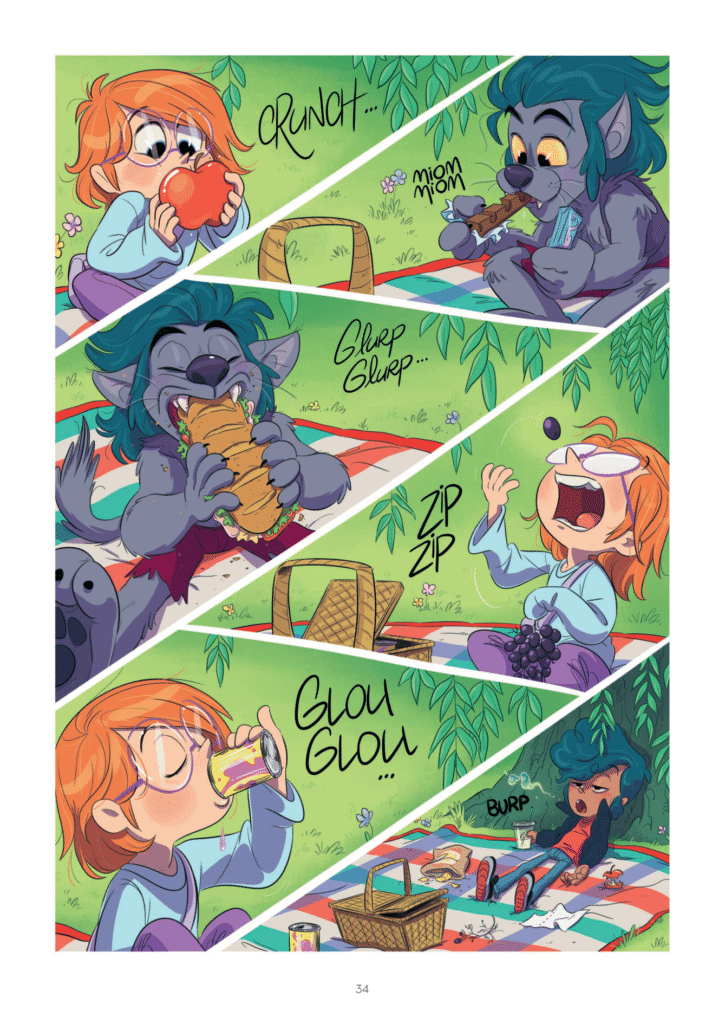 Tao et ses monstres tome 1 Le Lombard planche 34
