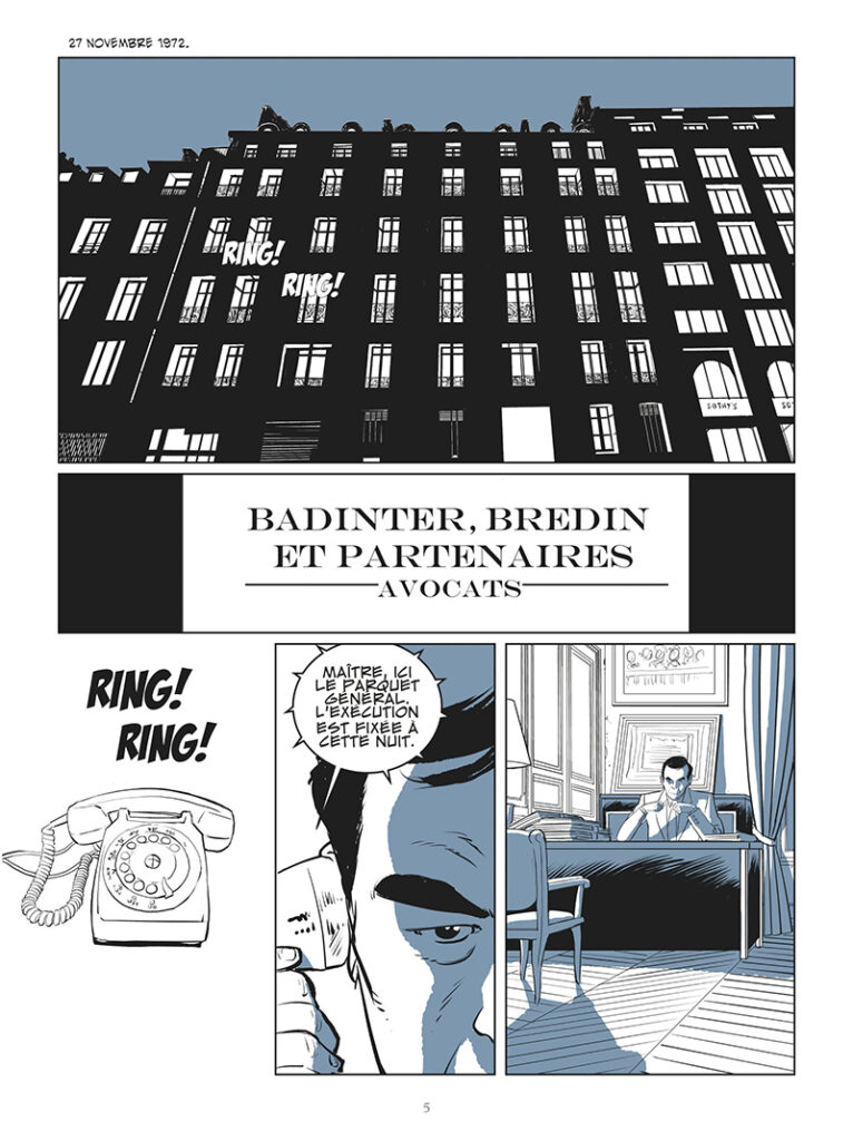 L'abolition, le combat de Robert Badinter Glénat planche 5