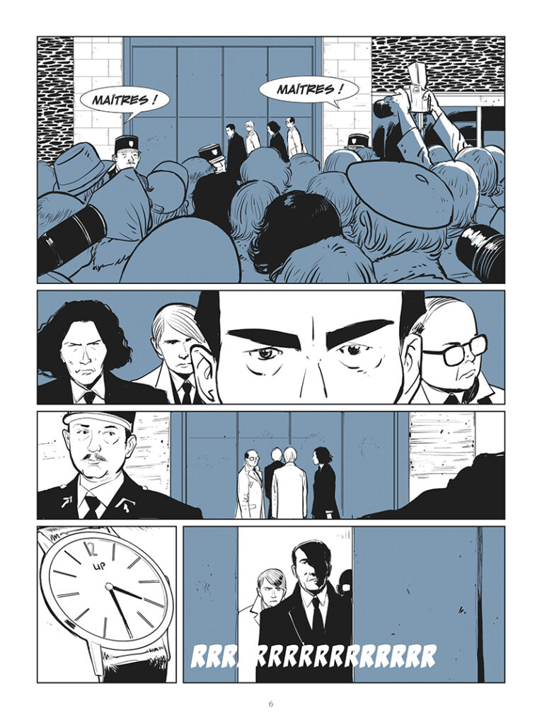 L'abolition, le combat de Robert Badinter Glénat planche 6