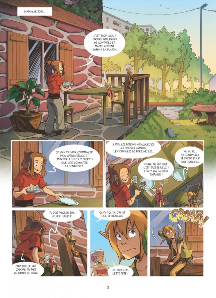 La Sentinelle du Petit Peuple tome 5 Dupuis planche 3