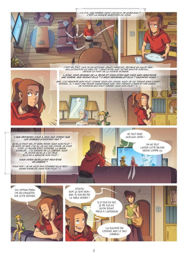 La Sentinelle du Petit Peuple tome 5 Dupuis planche 5