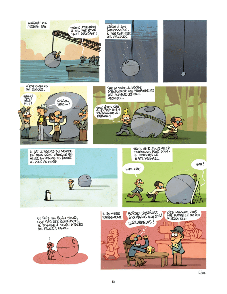 Un petit pas pour l'homme, un croche-patte pour l'humanité Fluide Glacial planche 52