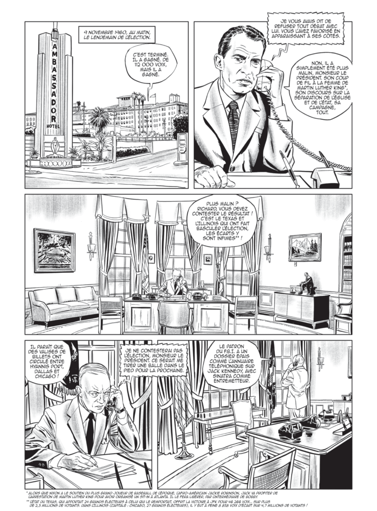 Kennedy(s) Glénat planche
