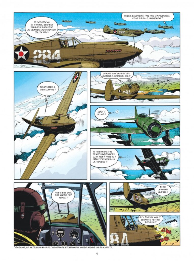 Buck Danny Origines tome 4 Sonny Tuckson 2/2 Lettres à Jo Dupuis planche 4