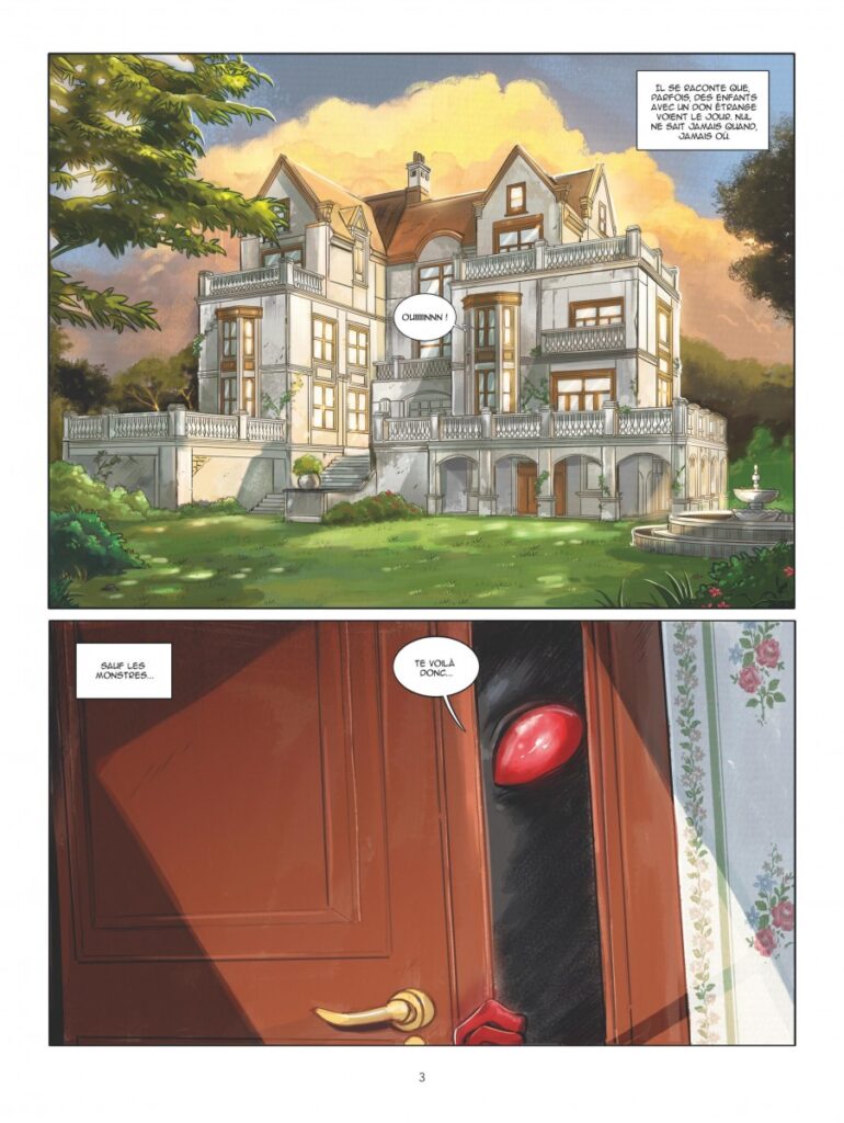 Constance et les ombres Dupuis planche 3
