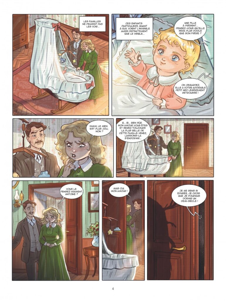 Constance et les ombres Dupuis planche 4