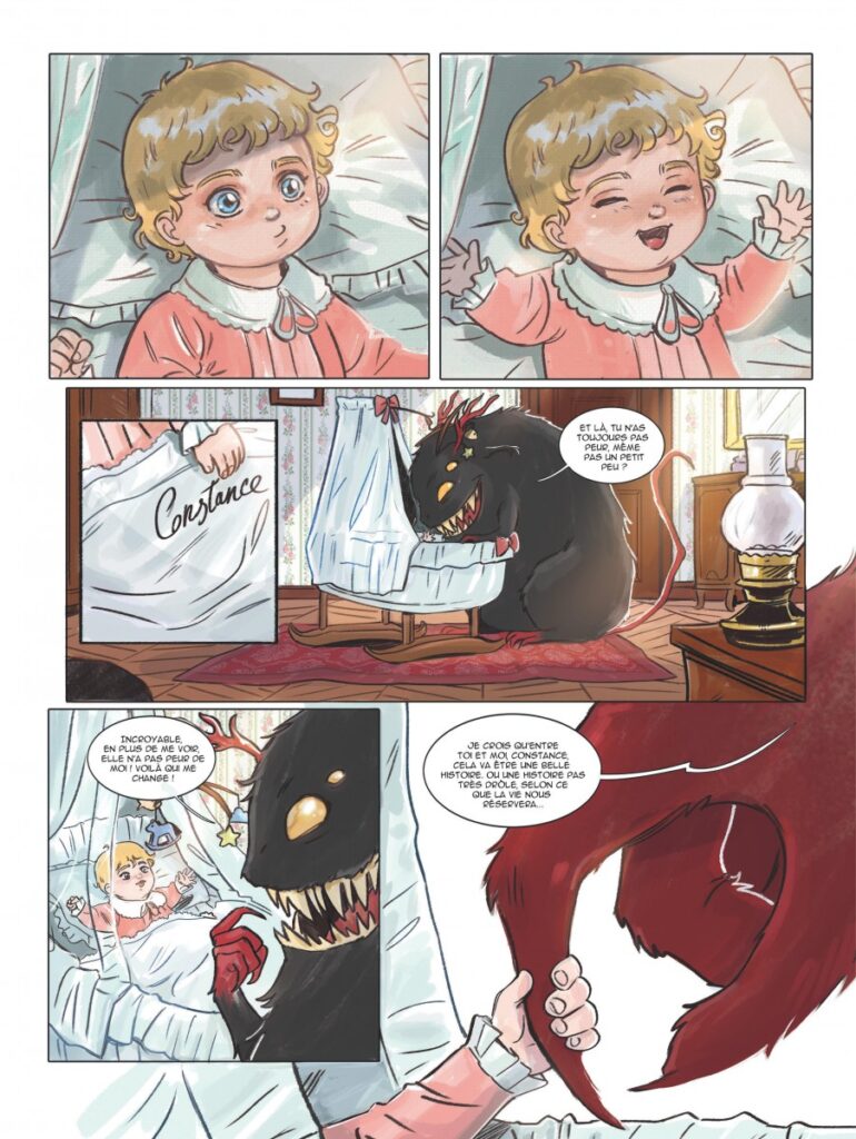 Constance et les ombres Dupuis planche 6