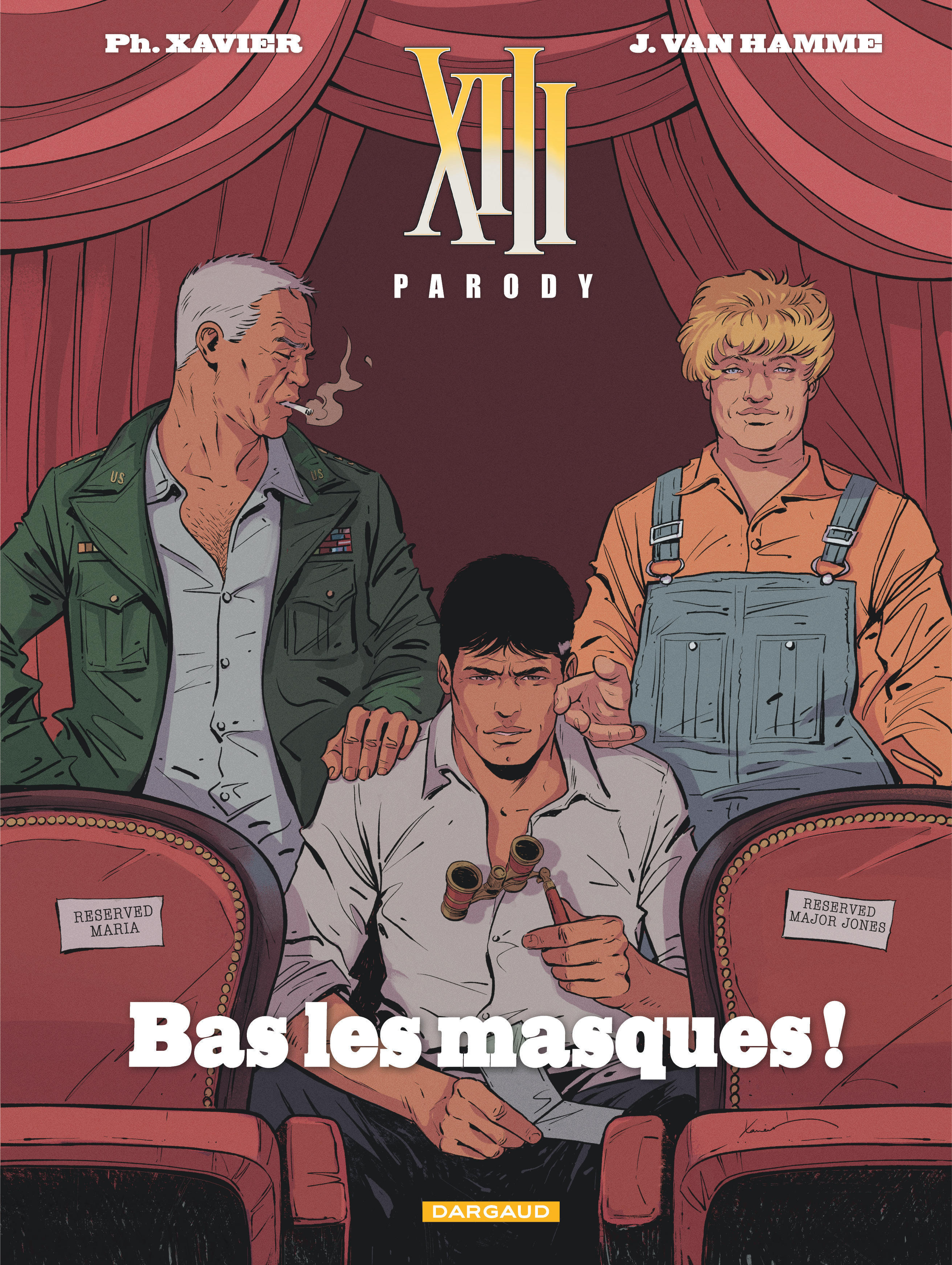 XIII Parody Dargaud couverture