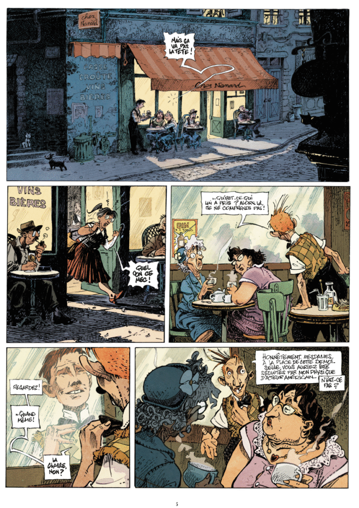 La Dernière maison juste avant la forêt Rue de Sèvres planche 5
