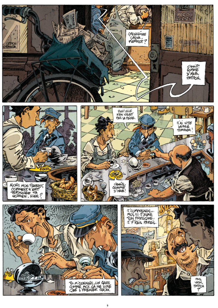 La Dernière maison juste avant la forêt Rue de Sèvres planche 9