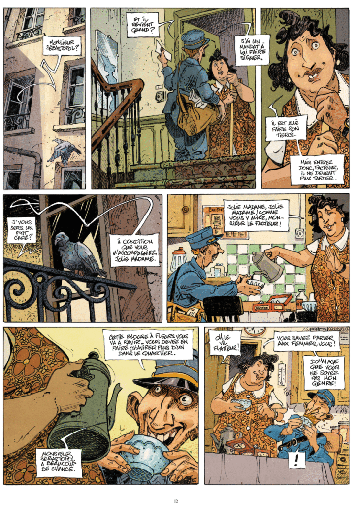 La Dernière maison juste avant la forêt Rue de Sèvres planche 12